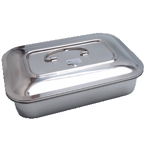 Stainless Steel Covered Tray