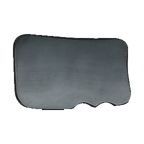 Rect Gua Sha Board with Finger Curve